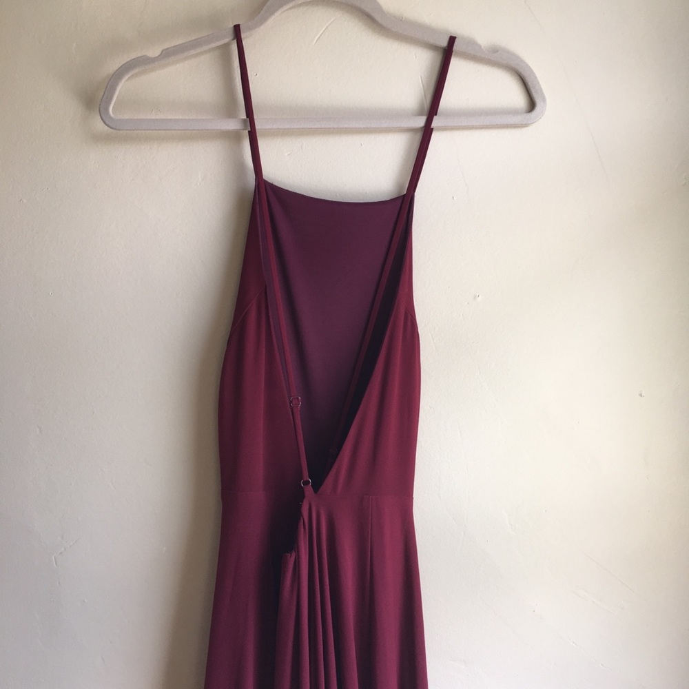 LULUS BACKLESS RED DRESS - Picture 5 of 7